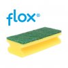 70120 flox sponges with grip 70x145mm yellow_green